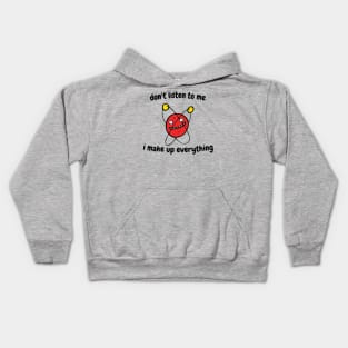 Never Trust An Atom  Geek Chemistry, Mens Ladies Womens. Science Gifts Science Teacher  Ugly Christmas graphic. Kids Hoodie